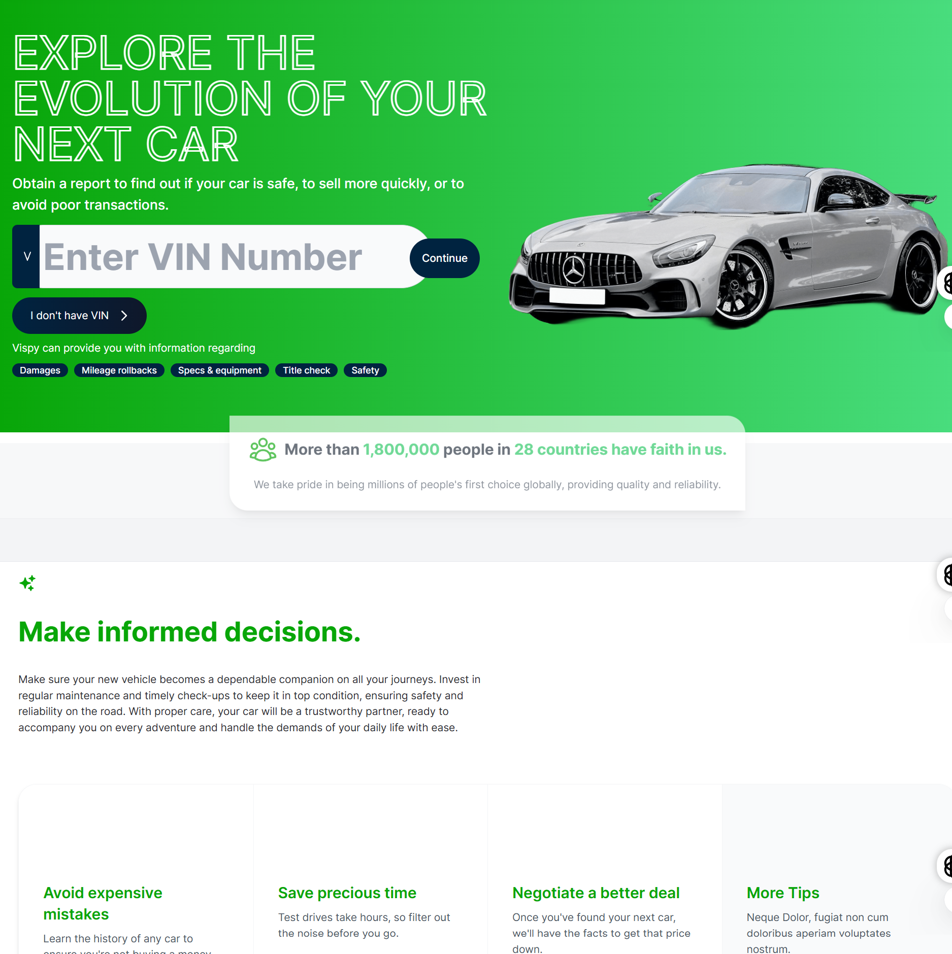 AutoClarity website screenshot